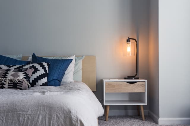 Bedroom in a rental
